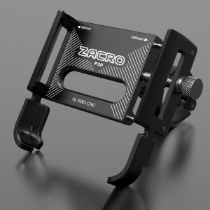 ZACRO GUB P30 Original Holder Hp Motor Dudukan Ponsel Aluminium Aloy Holder Handphone Motor /Bike Accessories / Mount Holders