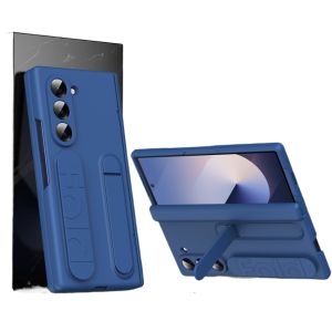 szhaiyu | Phone Case For Samsung Galaxy Z Fold 8 7 6 5 4 Ultra 5G TriFold Wristband Kickstand & Front Tempered Glass Screen Protector
