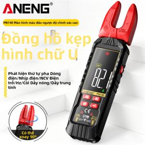ANENG | Máy Đo Kẹp Điện Tử ANENG PN140 3999 Số Đo Điện Áp AC/DC 0-600V Dòng Điện 0.1-200A Chức Năng NCV Đo Thứ Tự Pha Dụng Cụ Cho Thợ Điện