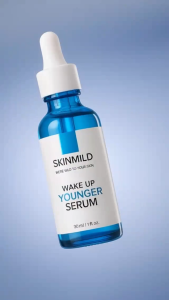 💥แท้ ส่งด่วน💥 SKINMILD เซรั่ม WAKE UP YOUNGER SERUM เซรั่มหน้าเด็ก ขนาด 30ml. สกินมายด์เวค อัพ ยังเกอร์เซรั่ม เซรั่มผิวตื่น