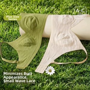 Wireless Breathable Side Gather Lightweight Seamless Bra