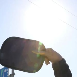 2pcs Summer Car Mini Sunshade Static Film Leaves No Trace Summer Car Side Window Sunshade Cover