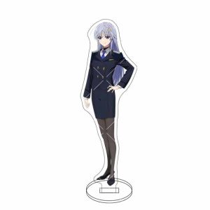 Bandai | Bộ Mô Hình Anime Lyrical Nanoha 16CM - Nanoha Takamachi Fate Alicia Hayate Yagami Kèm Giá Đỡ Acrylic Dùng Làm Đồ Trang Trí Cosplay Hoặc Quà Tặng