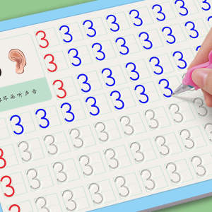 MOWEI | Pencil Control Training Writing Book for Children