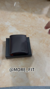 ออสเตรเลีย Bellroy หมายเหตุ กระเป๋าสตางค์หนังแท้กระเป๋าสตางค์สั้น Minimalist กระเป๋าสตางค์หนังวัวผู้ชาย