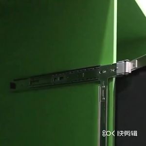 1Pair 14" Steel Pull Out Turn Slide For Wardrobe Closet Framed Mirror