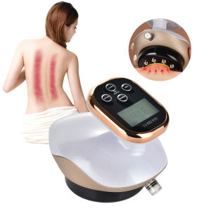 Điện giác hơi Massager EMS hút chân không Ly bộ máy cạo gió thiết bị kinh tuyến đốt cháy chất béo làm thon gọn toàn thân áp suất âm vật lý trị liệu