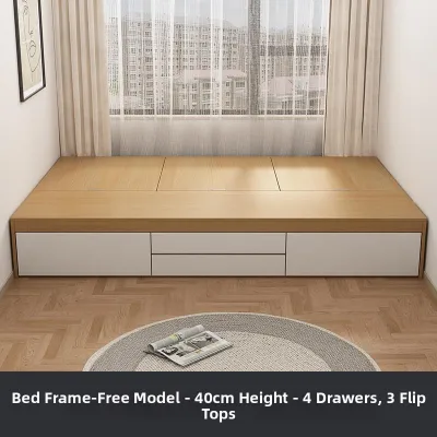 Tatami Bed With Underbed Storage No Headboard