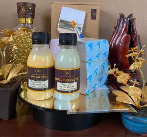 Combo dát vàng 1000 lá vàng A của Nhật keo gốc nước ứng dụng vào đồnggỗthạch caopu…