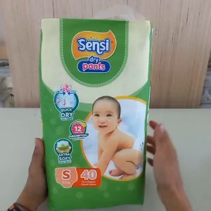 Sensi Dry Pants Popok Bayi Sekali Pakai S40 M34 L30 XL24  XXL22