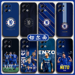 Chelsea Silicone Phone Case Full Cover Protective Shell for OPPORENO1413 Football Team Emblem 12pro Enzo 11 Palmer 10PRO+ World Cup 97SE8