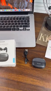 Lenovo ERAZER EP140 Pro AI Translator Earbud Wireless Bluetooth Earphone Translate 165 languages TWS Noise Reduction HiFi Music Bluetooth 5.4 Touch Controls Long Battery Life