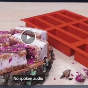 Khuôn Làm Kẹo Silicon Hình Chữ Nhật 12 Ngăn Thân Thiện Với Môi Trường Dùng Làm Khuôn Nướng Bánh Sôcôla Thanh Năng Lượng Bánh Ngô Bơ