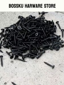 Premium black coarse thread phillips drywall screw for all surfaces - strong & durable home improvement tool