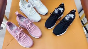 Sepatu Kets Wanita RWS 9227 - Sneaker Cewek Bisa Slip On Import Fashion