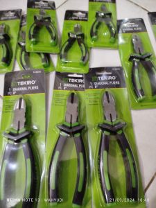 tang potong tekiro diagonal pliers 4 6 8 inch