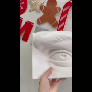 Bộ Mẫu Thạch Cao Khuôn Mặt – Mắt Mũi Tai Môi – Dụng Cụ Luyện Vẽ Cơ Bản LIM ART