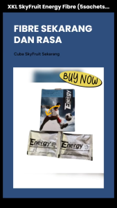 XKL SkyFruit Energy Fibre (5sachets x 20g per BOX)