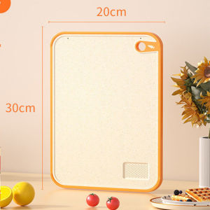Double-Sided Antibacterial Cutting Board Anti-mildew Anti-slip Plastic Multi-functional Fruit Sticky Board Home Kitchen Tool