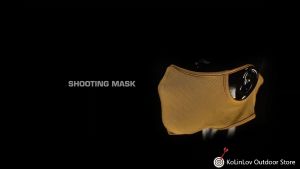 WOSPORT Silicone Protective Face Mask With Hook and Loop Fasteners Dust proof And Windproof Outdoor Sport Mask MA-147