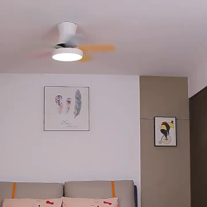 CHNT Ceiling Fan With Light Remote Modern Home Living Room Dining Room Bedroom Dormitory Mute Industrial Fan Lamp