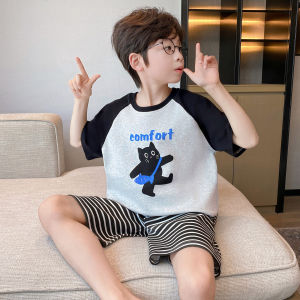 MiiOW | Summer Pure Cotton Thin Boys Pajamas 2 Pieces