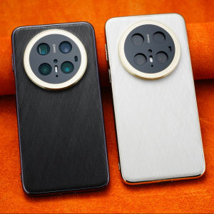 Huawei Mate70Pro+ Elegant Gold And Silver Embossed Leather Magnetic Absorption Phone Case Mens Style Durable Anti-Fall Protection