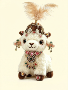 FUMENGLAN | Handmade DIY Character Decorative Plush Toy