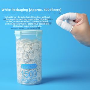 Acne Removal Sterile Latex Disposable Gloves Large