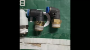 ข้อต่อสายลมพลาสติกอย่างดี เกลียว 3/8 เสียบสายลม 6มิล 8มิล 10มิล ข้อต่อพลาสติกเสียบสายลม SPL EPL อย่างดี/INJ/IRF/IGP