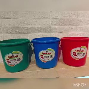 TIMBA Utility Pail 10Liters w/ metal handle without cover