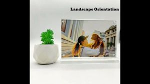 Acrylic "T" Stand Landscape Frame | Photo Frame | 4R-6R