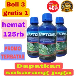 INSEKTISIDA RAFTOMIL 1L B.A ABAMEKTIN ASEFAT METOMIL/ABACEL EMACEL INCIPIO AMISTARTOP PEMBASMI HAMA