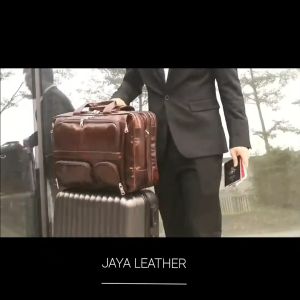 JAYA LEATHER Tas Laptop Kerja Mewah Kulit Asli Buatan Tangan Premium Quality.JK.7289Q Vintage