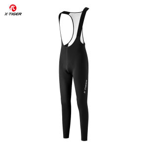 Quần Bib Đi Xe Đạp Chuyên Nghiệp X-TIGER Dành Cho Nam 120 Quần Đạp Xe Có Đệm Mật Độ Cao 8 Giờ Quần Thun Co Giãn Màu Đen Xuân Thu