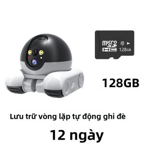 Camera IP Dome 4MP V360pro Hai Ống Kính Màu Sắc Đầy Đủ Phát Hiện Chuyển Động AI Điều Khiển Bằng Ứng Dụng An Ninh Gia Đình Camera Giám Sát Trẻ Em CCTV