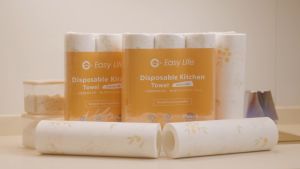 Rainbow | Disposable Kitchen Towel 25s * 3 | MoolWipes