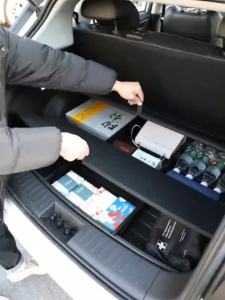 กล่องเก็บของในท้ายรถ NETA V 2022+ กล่องเก็บของที่ซ่อนอยู่