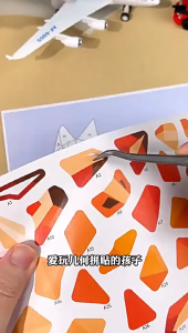 Tranh Dán Sticker 3D Hình Học – Bộ Dán Thủ Công Sáng Tạo Rèn Tập Trung Mới Nhất 2025