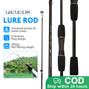 1.65M 1.8M 2.1M ultralight fishing rod M fishing rod carbon hard adjustable insertion Lure rod