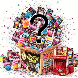 2026 Schylling NeeDoh Mystery Blind Box Mixed Slow-Rebound Squish Squeeze Toy Portable Stress Relief Sensory Fidget Gift
