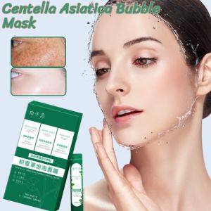 Centella Asiatica Bubble Mask Hydrating Moisturizin Cleanser Removing Blackhead Shrink Pores Deep Cleaning Clay Mask