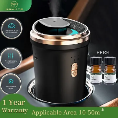 NAMSTE Essential Oil Car Diffuser Air Humidifier machine LED 10ML