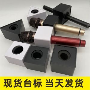 Interviewer Name Tag Mic Tag Triangle Shape Name Box Mic Cover Accessories for Audio And Video Appliances from Beijing China