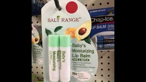 Son dưỡng môi muối hồng Himalaya SALT RANGE Babys Moisturizing Lip Balm SAFE & GENTLE 5g*2 cho trẻ sơ sinh và người lớn của Mỹ