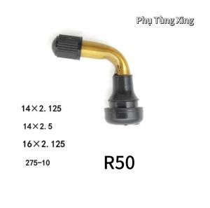 Van vòi không săm R50 R60 R70 dụng cho xe đạp điện xe máy điện xe máy lốp không ruột phụ tùng phụ kiện xe điện