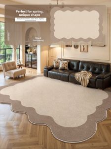 XINGLIANXIN | Easy-to-clean Retro-style Irregular Shape Carpet