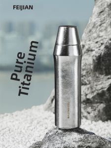 FEIJIAN | Pure Titanium Double-Wall Vacuum Insulated Outdoor Health Cup