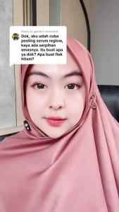 Reglow Triple Exfoliate Peeling Serum Mengangkat Sel Kulit Mati dan Membantu Meregenerasi Kulit Secara Cepat Mencerahkan Wajah Menyamarkan Noda Hitam Bekas Jerawat Mengobati Jerawat Meradang