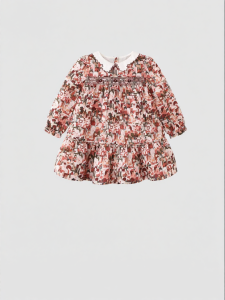 YeeHoO KIDS | Exclusive High Fashion Girls Silk Print Dress
